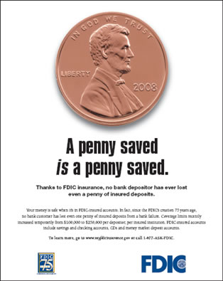 A penny saved is a penny saved.