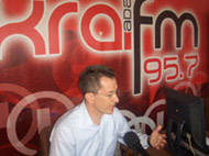 Eric Green at Kral Radio 