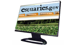 screen shot of Estuaries.gov site.