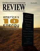 ORNL Review Cover