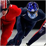 Speedskater Aims to Make 2 Olympic Teams