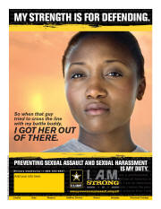 Sexual Harrassment / Assault Response & Prevention Program - SHARP poster