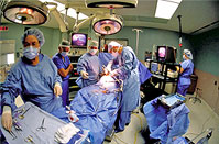 doctors in operation room