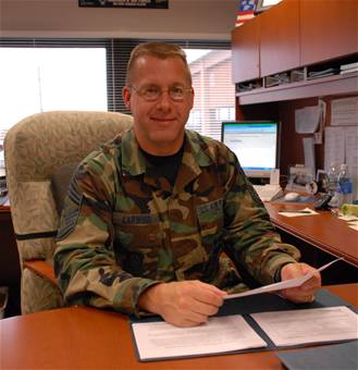 Niagara's top enlisted selected as 22nd AF Command Chief