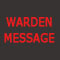 Warden Message