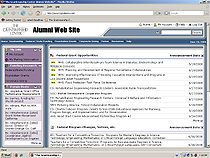 Alumni funding databases