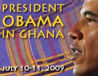 President Obama In Ghana