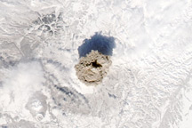 Eruption of Shiveluch Volcano, Kamchatka Peninsula