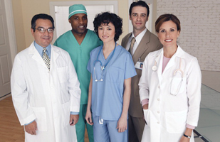 a group of health professionals