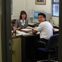 Acquisition Division Employees at work