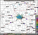 Local Radar for St. Louis, MO - Click to enlarge