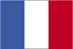 The flag of France is three equal vertical bands of blue (hoist side), white, and red; known as the French Tricouleur (Tricolor).