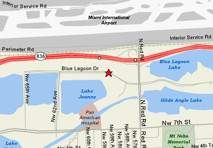 Location of Regional Office in Miami
