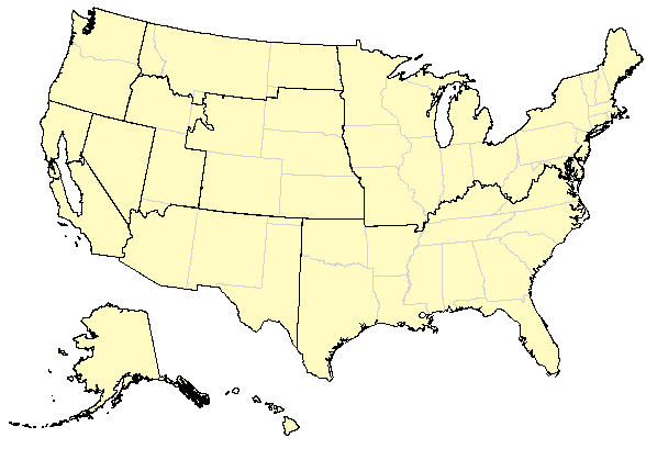 National Geographic Coordinating Areas Map