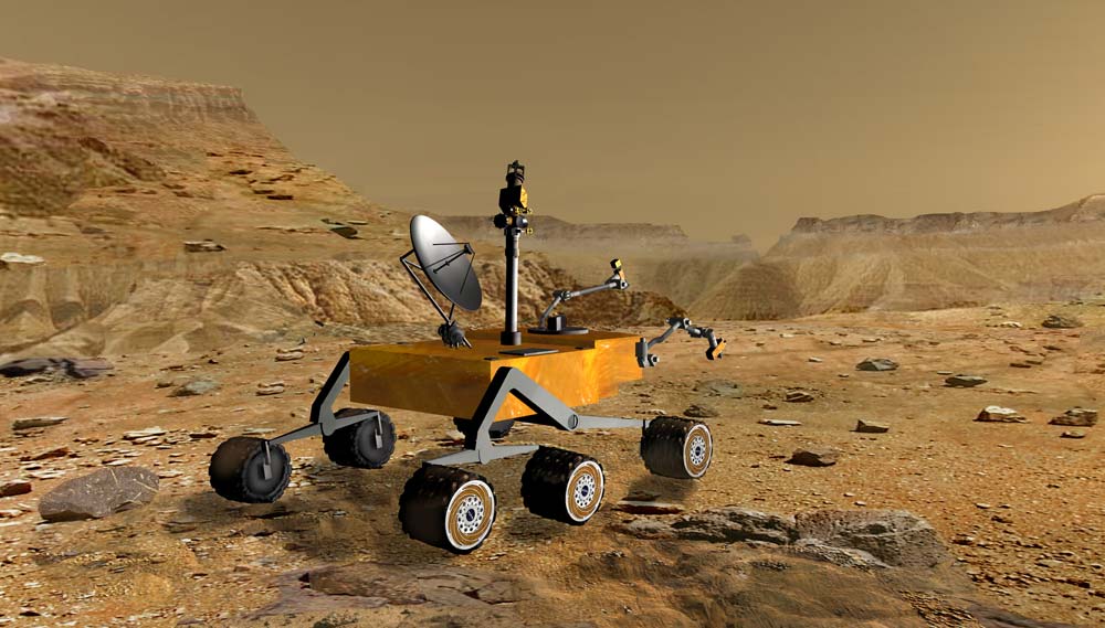 Artist's Concept of Mars Science Laboratory