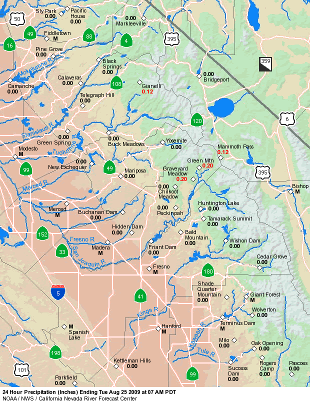 Precipitation Map