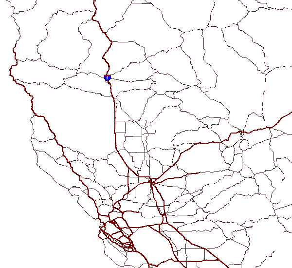 Latest radar image from the Beale Air Force Base, CA radar and current weather warnings