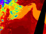 TERRA-MODIS LST image from MODIS Rapid Response