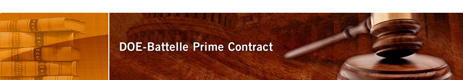 DOE-Battelle Prime Contract