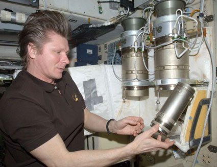 ISS020-E-031128: Cosmonaut Gennady Padalka
