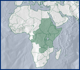 Map of East Africa