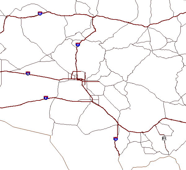 Latest radar image from the Phoenix, AZ radar and current weather warnings