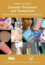 Cosmetics Processors and Transporters Guidance cover