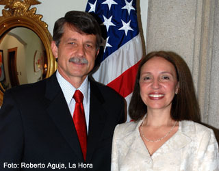 Ambassador Stephen McFarland and Mrs. Karin McFarland