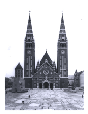[Cathedral of Szeged, Hungary]. [ca. 1940].