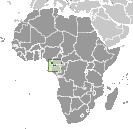 Location of Equatorial Guinea