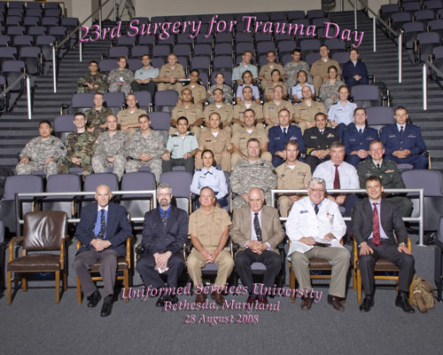 24th Surgery fro Trauma Day
27 August 2009
USUHS Bethesda, Maryland