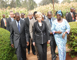 William Ruto, Minister of Agriculture, Sec State, Wangari Mathai