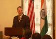 Ambassador Timothy J. Roemer at his first press conference in New Delhi, August 12, 2009