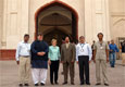 Lahore, May 21, 2009 -- U.S. Ambassador Anne W. Patterson and U.S. Consulate Lahore Principal Officer Bryan Hunt with Punjab Government Officials at Alamgiri Gate, Lahore Fort.