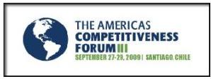 THE AMERICAS COMPETITIVENESS FORUM