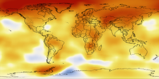 This image is a five year global temperature average from 2002 to 2006.