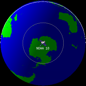 NOAA 18 Position