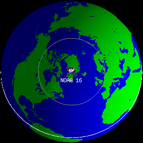 NOAA 16 Position