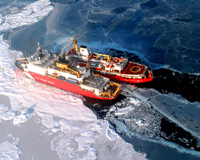 U.S. Coast Guard icebreakers.