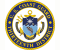 US Coast Guard 13th District  Logo