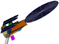 Artist concept of spacecraft