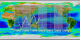 Carbon Dioxide graph from 1980 to 2005 over global biosphere data