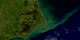 The Carolina coast on September 23, 1999 from SeaWiFS