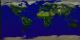 Daily actual lightning measurements from the Lightning Imaging Sensor (LIS) on TRMM for the
period from April 1, 1998, through April 29, 1998. Global data is shown, followed by regional data for North
America, North and South America, and Africa.