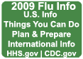 2009 Flu Info - U.S. Info - Things You Can Do - Plan and Prepare