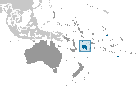 Location of Fiji