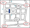 Embassy location map