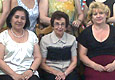 Scholar Philippa Strum (in the center), met informally with members of the Women’s Club “Concorde” during her tour of Uzbekistan