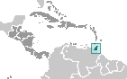 Location of Trinidad and Tobago