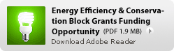 Energy Efficiency and Conservation Block Grants Funding Opportunity (PDF 1.9 MB)